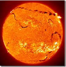 gigante vermelha thumb A Terra poderia sobreviver ao Sol como uma gigante vermelha?