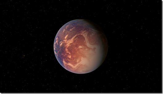 GJ667Cc thumb Descoberto planeta maior que a Terra e potencialmente habitável