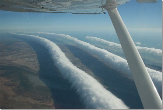 nuvem tubular australia thumb Foto: Nuvem tubular gigante no Brasil