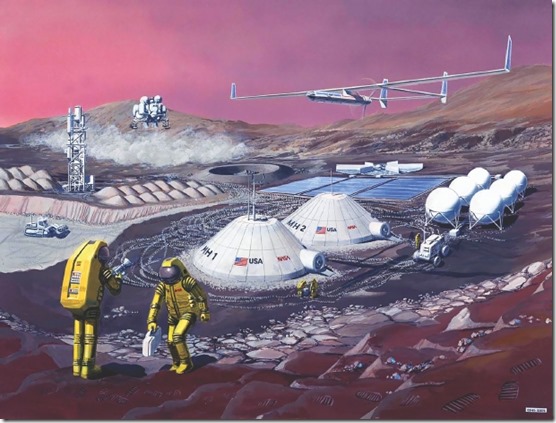 base marte thumb Buzz Aldrin quer base permanente em Marte