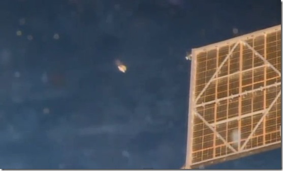 ovni iss thumb OVNI que tocou a Estação Espacial Internacional foi identificado