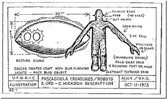 Pascagoula thumb Incidente ufológico de Pascagoula completa 40 anos